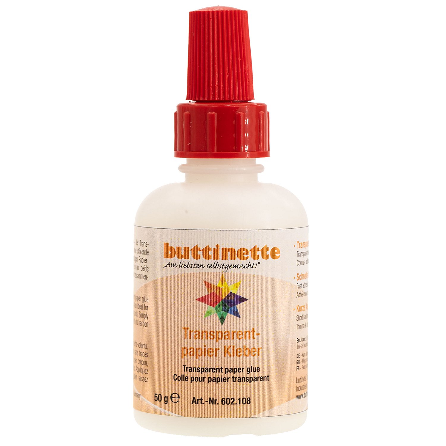 buttinette Transparentpapierkleber, 50 g