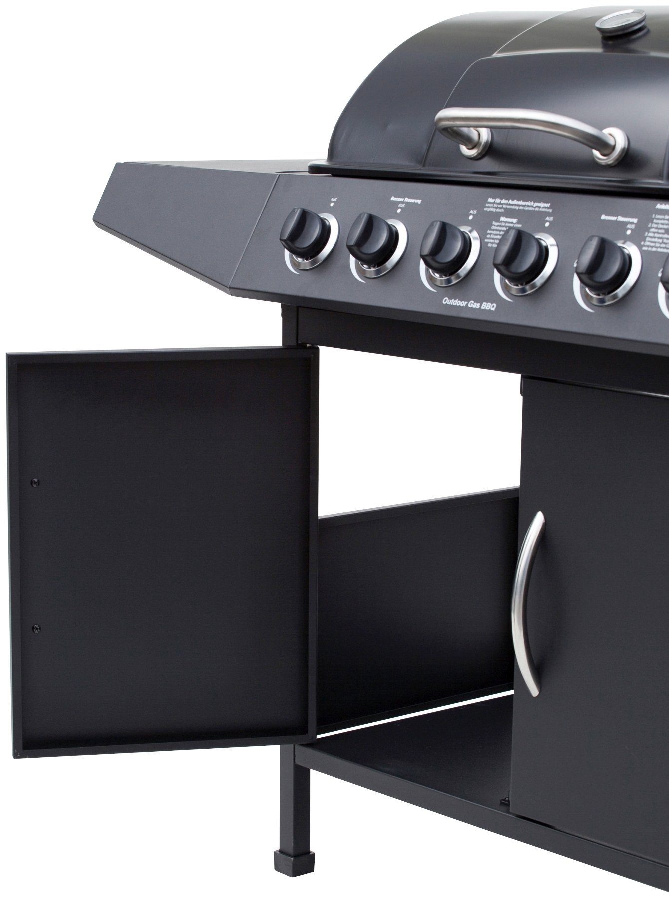 El Fuego Gasgrill Dayton 6+1, BxTxH: 133x54x97 cm