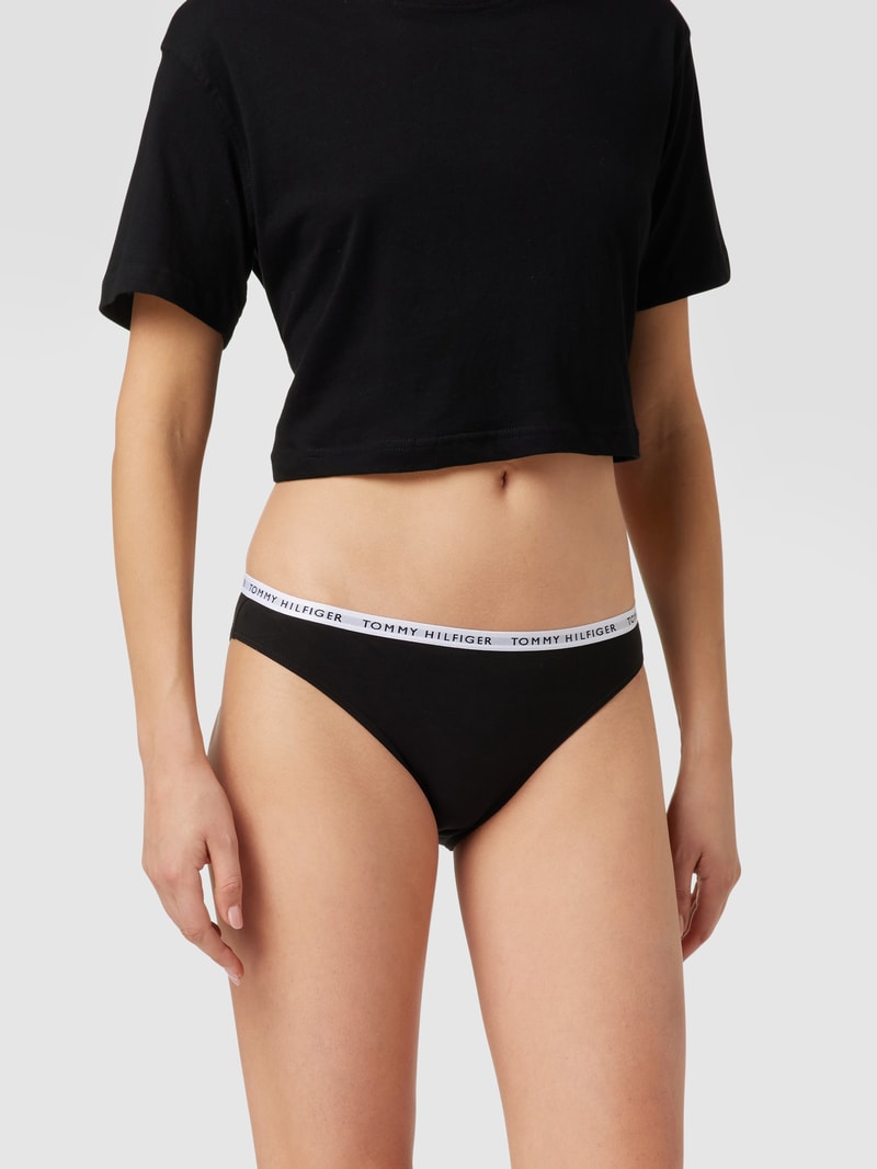 Slip mit Stretch-Anteil im 3er-Pack in weiß
