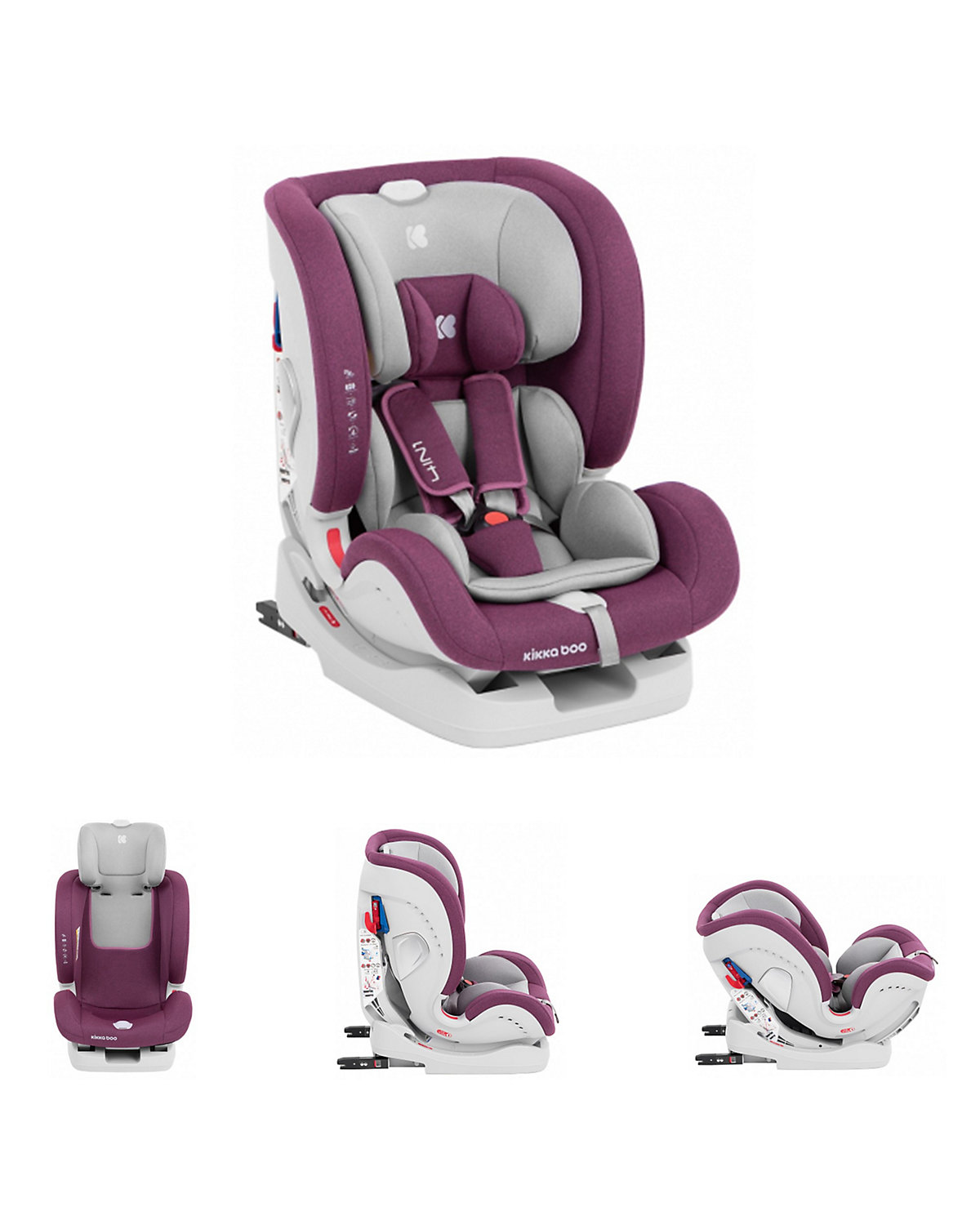 Kindersitz 4 in 1 Isofix Gruppe 0+1/2/3 Kindersitze