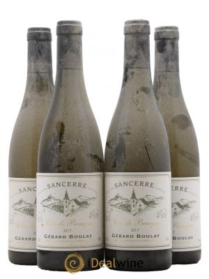 Sancerre Clos de Beaujeu Gérard Boulay  2017 - Lot de 4 Bouteilles
