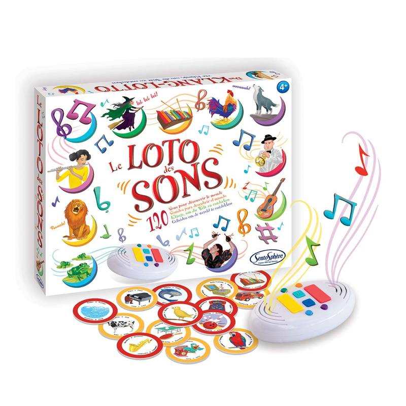Jeu de société Le Loto des Sons Sentosphère