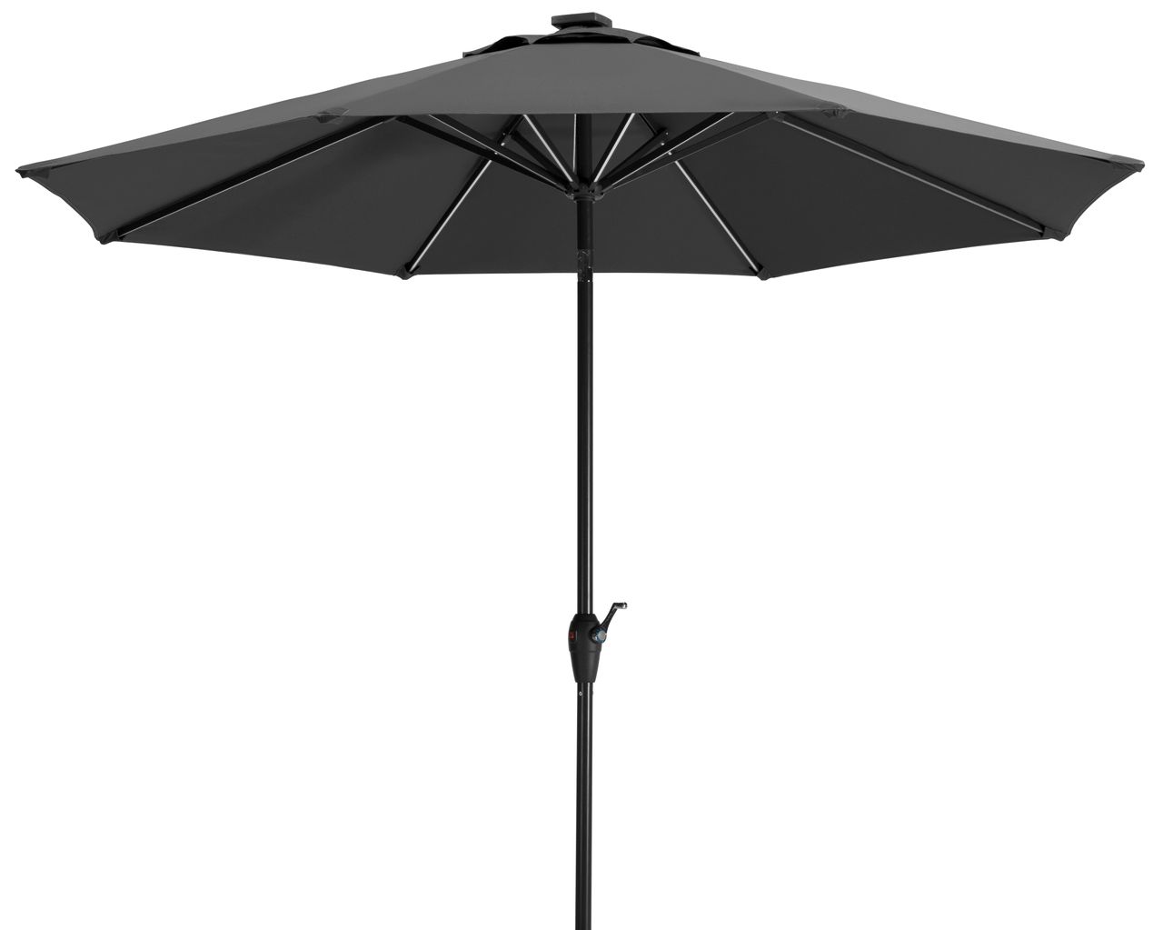 Schneider Schirme Schneider Sonnenschirm BLACKLIGHT ca. 270 cm Ø, anthrazit