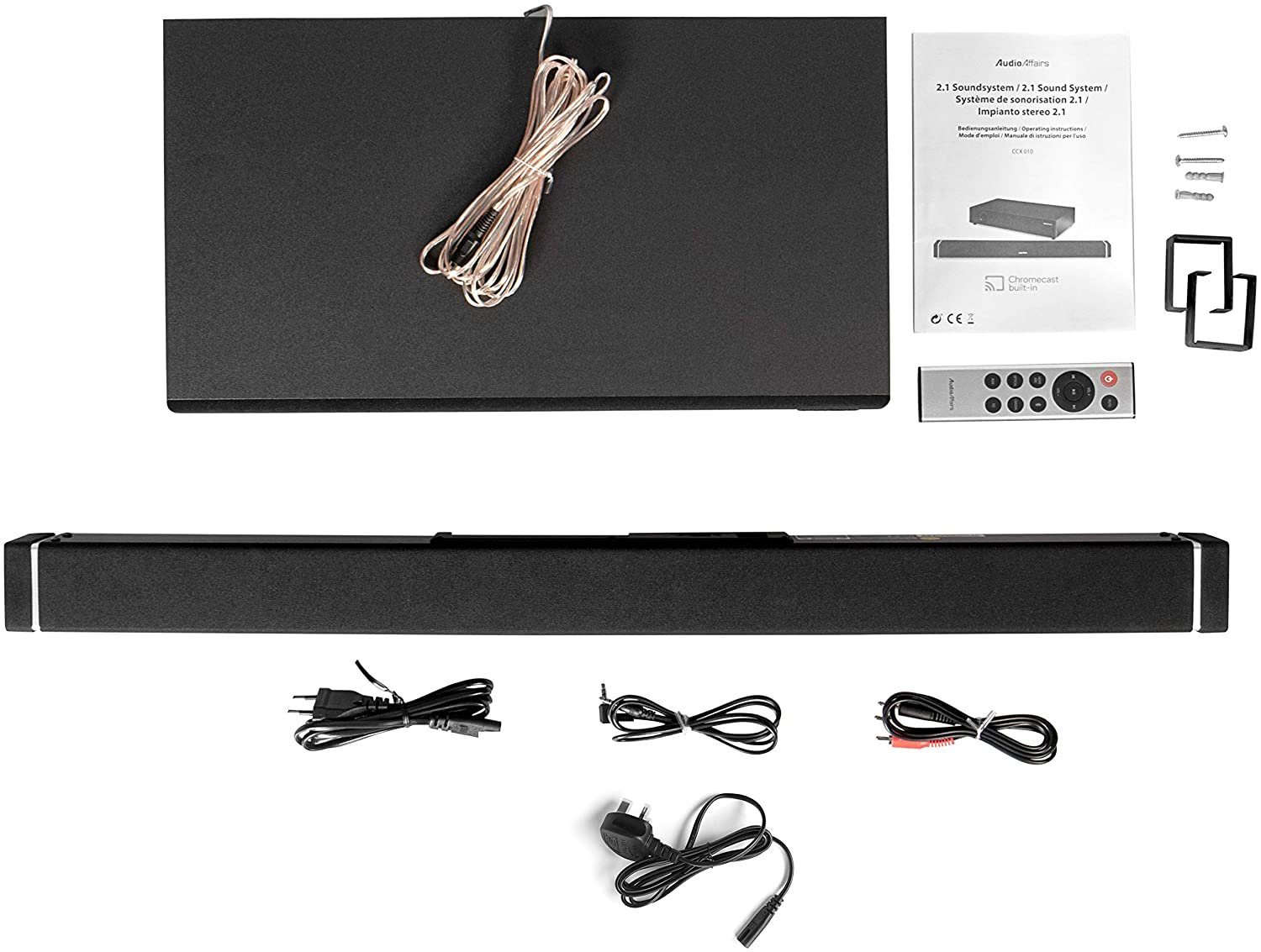 AudioAffairs CCX 010 Soundbar (WLAN (WiFi)