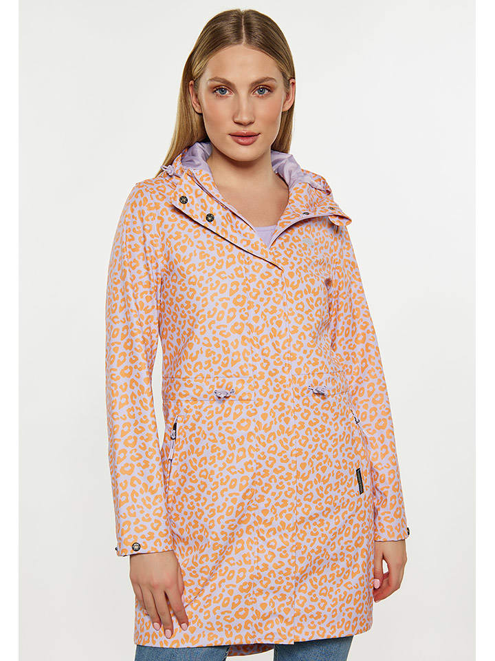 Schmuddelwedda Regenparka in Lila/ Orange günstig kaufen