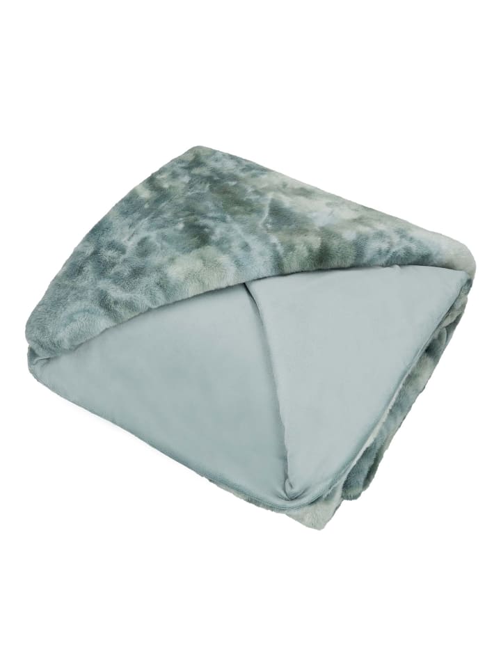 GMD Living Batik Wohndecke RUMBA in der Farbe Green (grün)  günstig kaufen