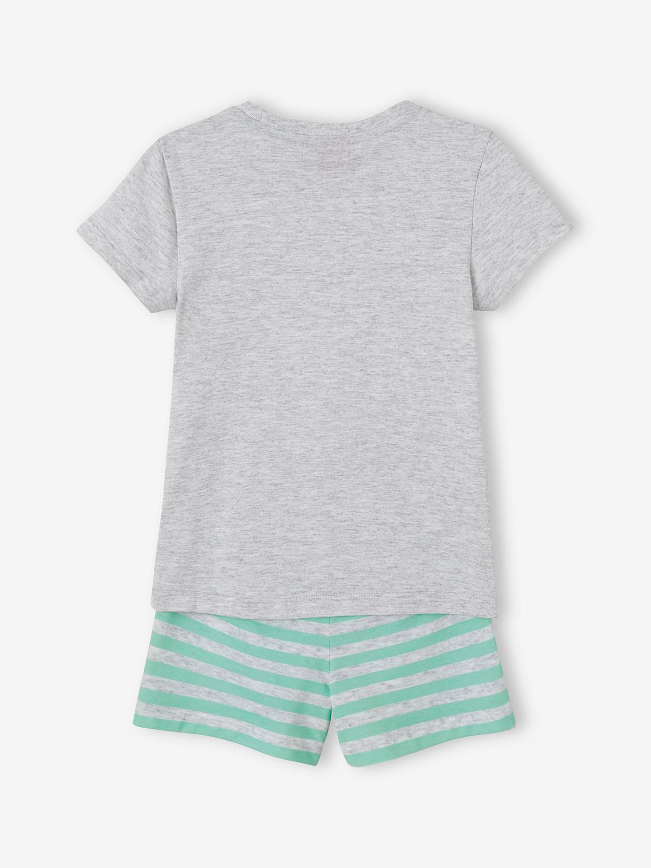 Pyjashort fille DS® La Petite Sirène vert d'eau