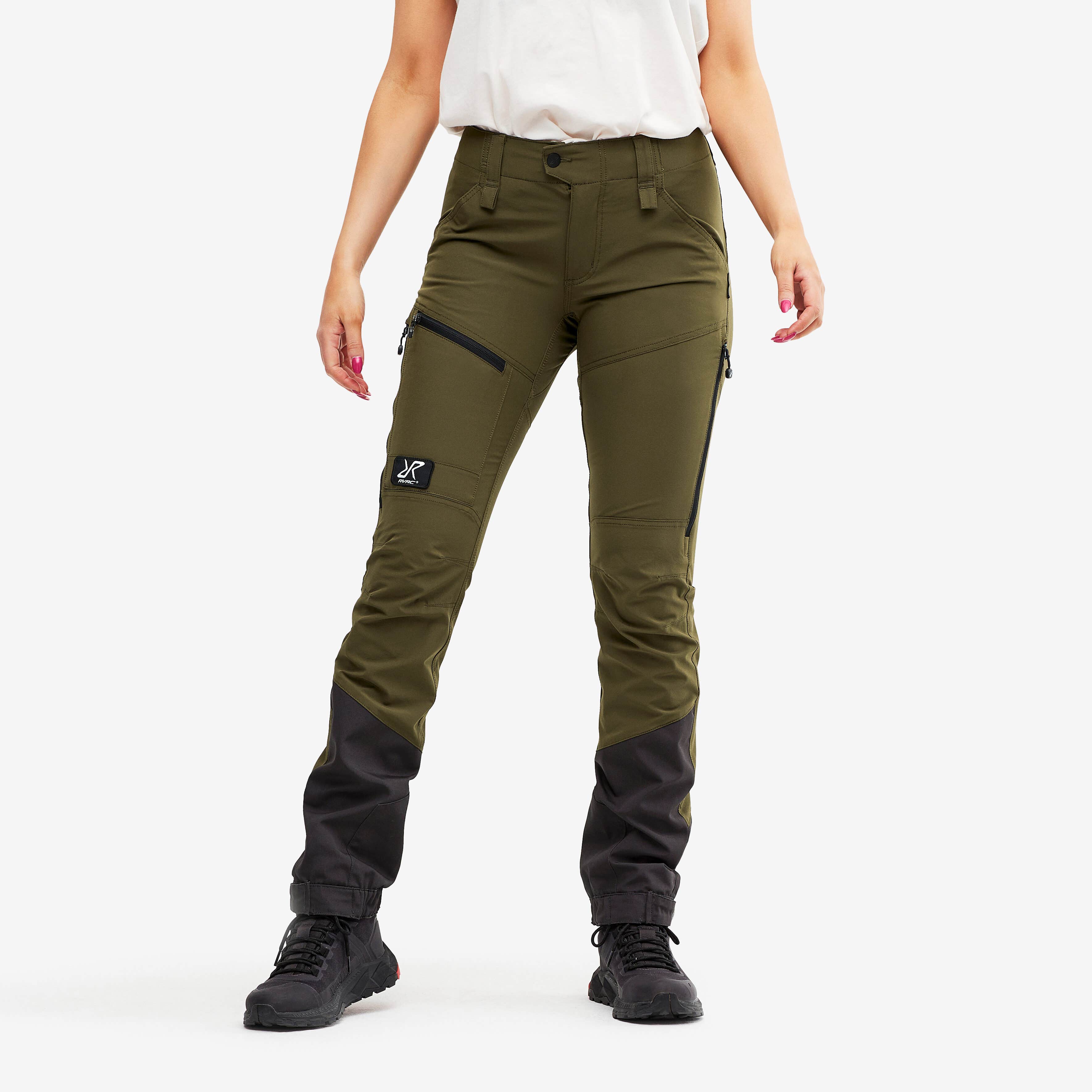 Silence Pants Femme Dark Olive