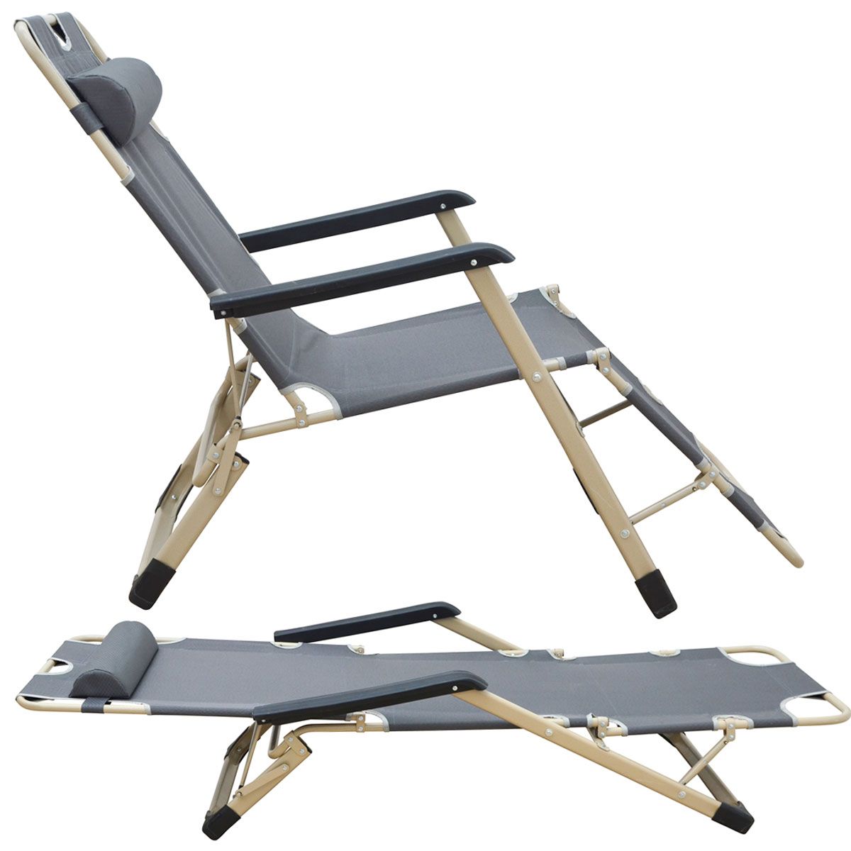 AMANKA 178 x 60 verstellbarer Relaxstuhl