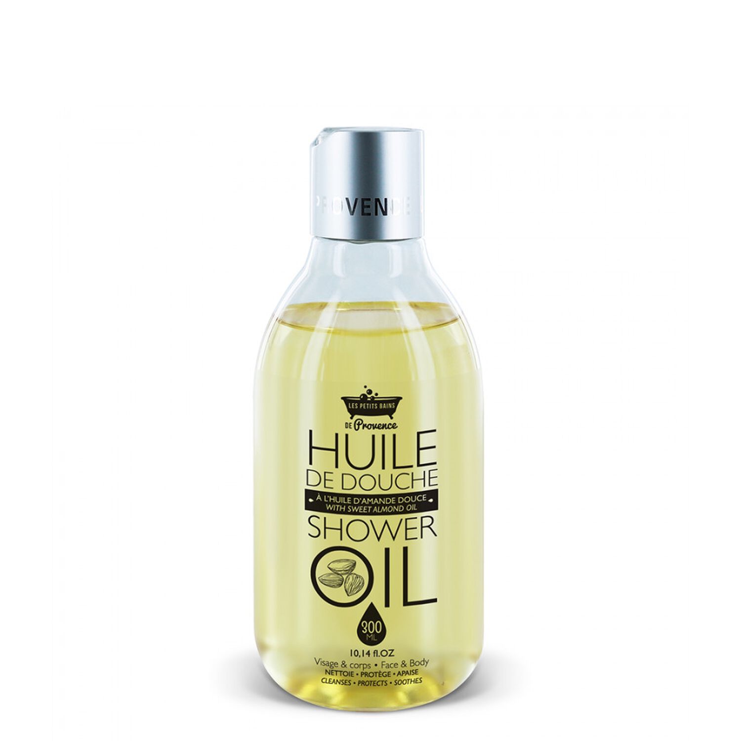 Les Petits Bains de Provence Huile de Douche Parfum Amande Douce