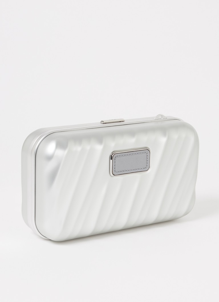 Tumi 19 Degree Aluminium clutch with detachable shoulder strap
