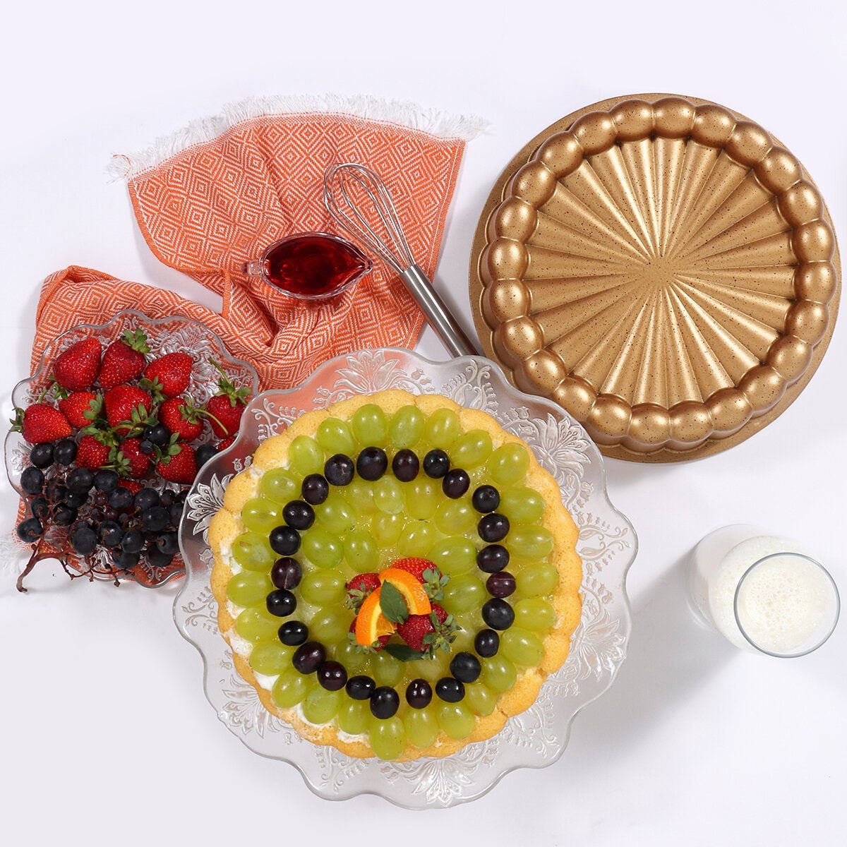 SERENK Backform Serenk Fun Cooking Tarteform Quicheform 28 cm