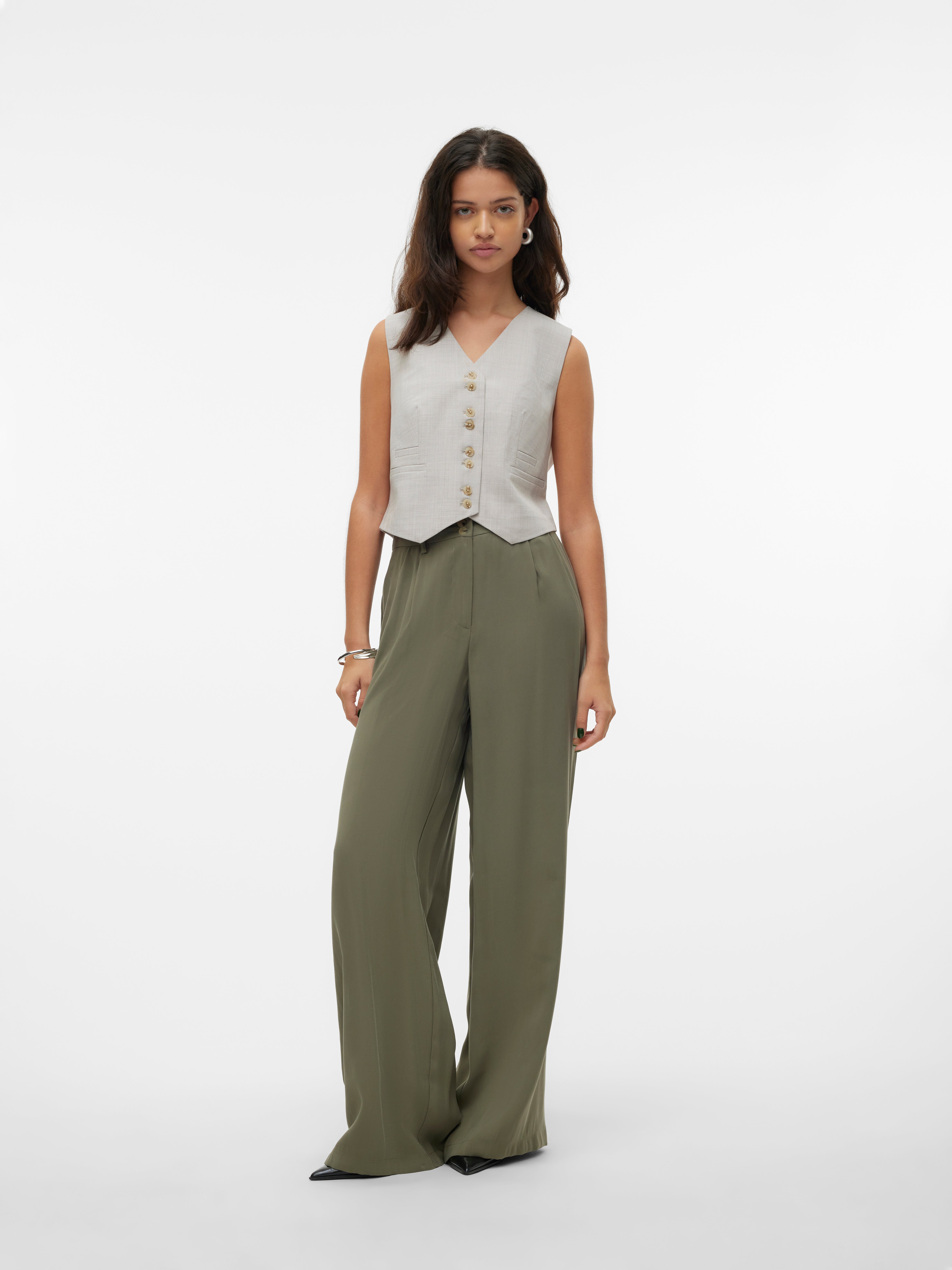 VMSALLY Hohe Taille Hose