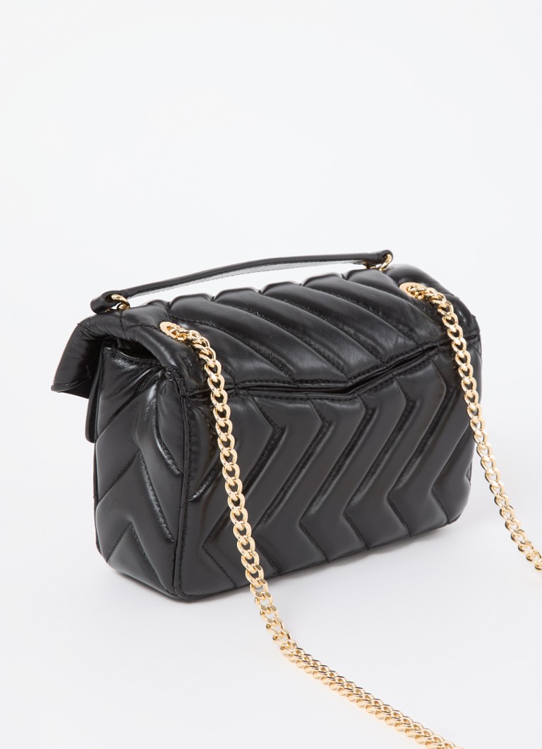 Sandro quilted leather crossbody bag