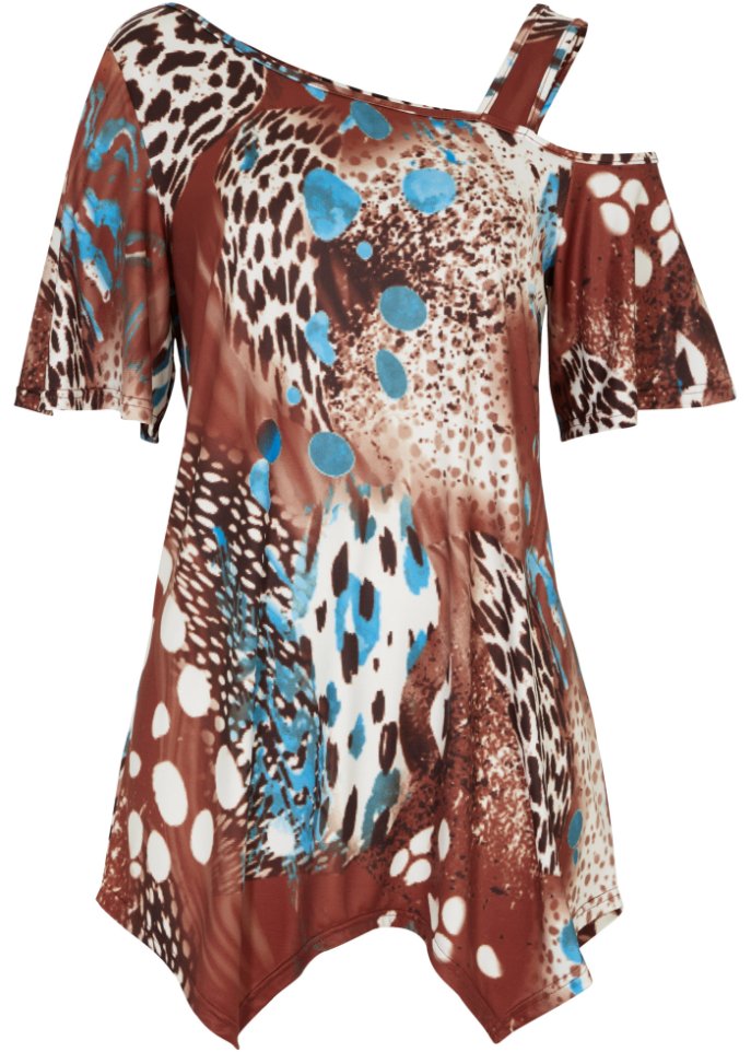 Longshirt mit Zipfel