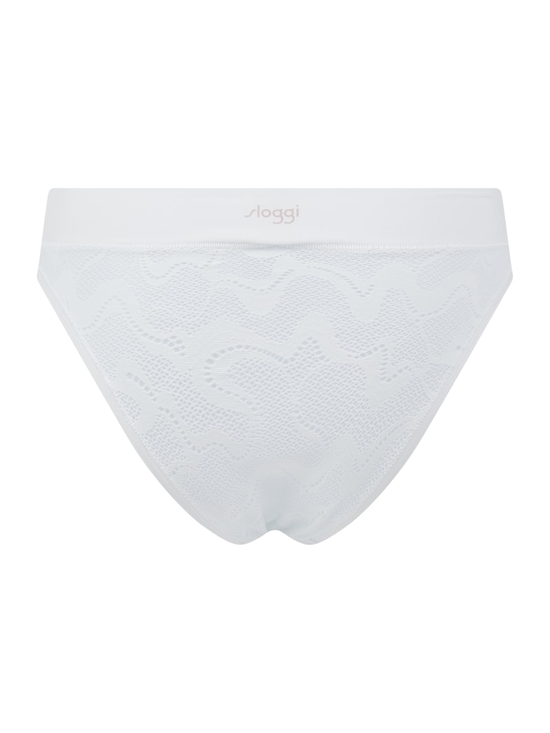 Slip aus Spitze in weiß