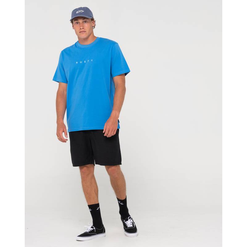 RUSTY SHORT CUT SHORT SLEEVE TEE T-Shirt Herren