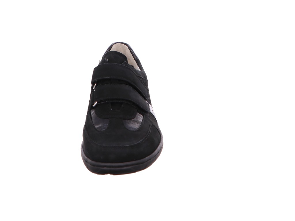 WALDLÄUFER Sportliche Slipper schwarz 931301