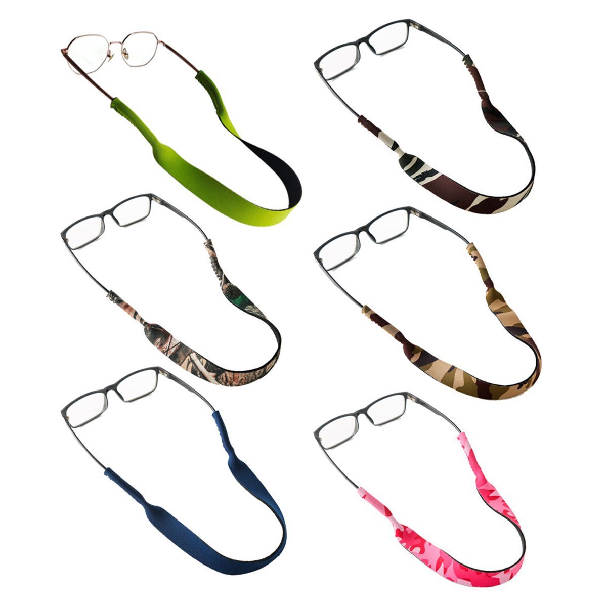JedBesetzt Brillenkette Brillenband, Sport Brillenband Schwimmend Sonnenbrillen