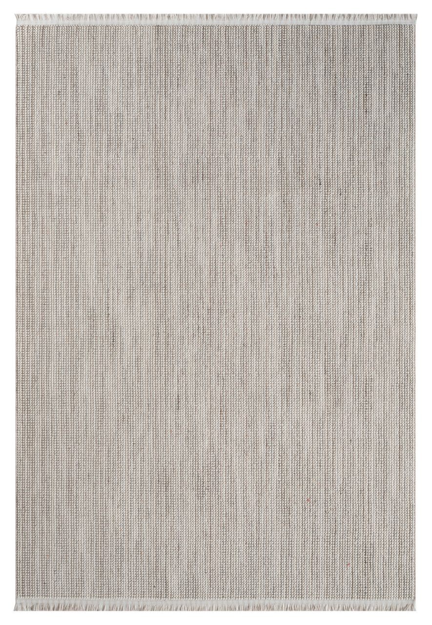 MyFlair Teppich Lucile, 200cm x 290cm, Farbe Weiß, rechteckig, Florhöhe 7mm