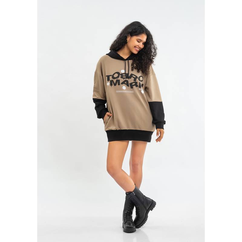 Tom Barron WOMEN OVERSIZE FIT TUNIC SWEATSHIRT Sweatshirt Damen