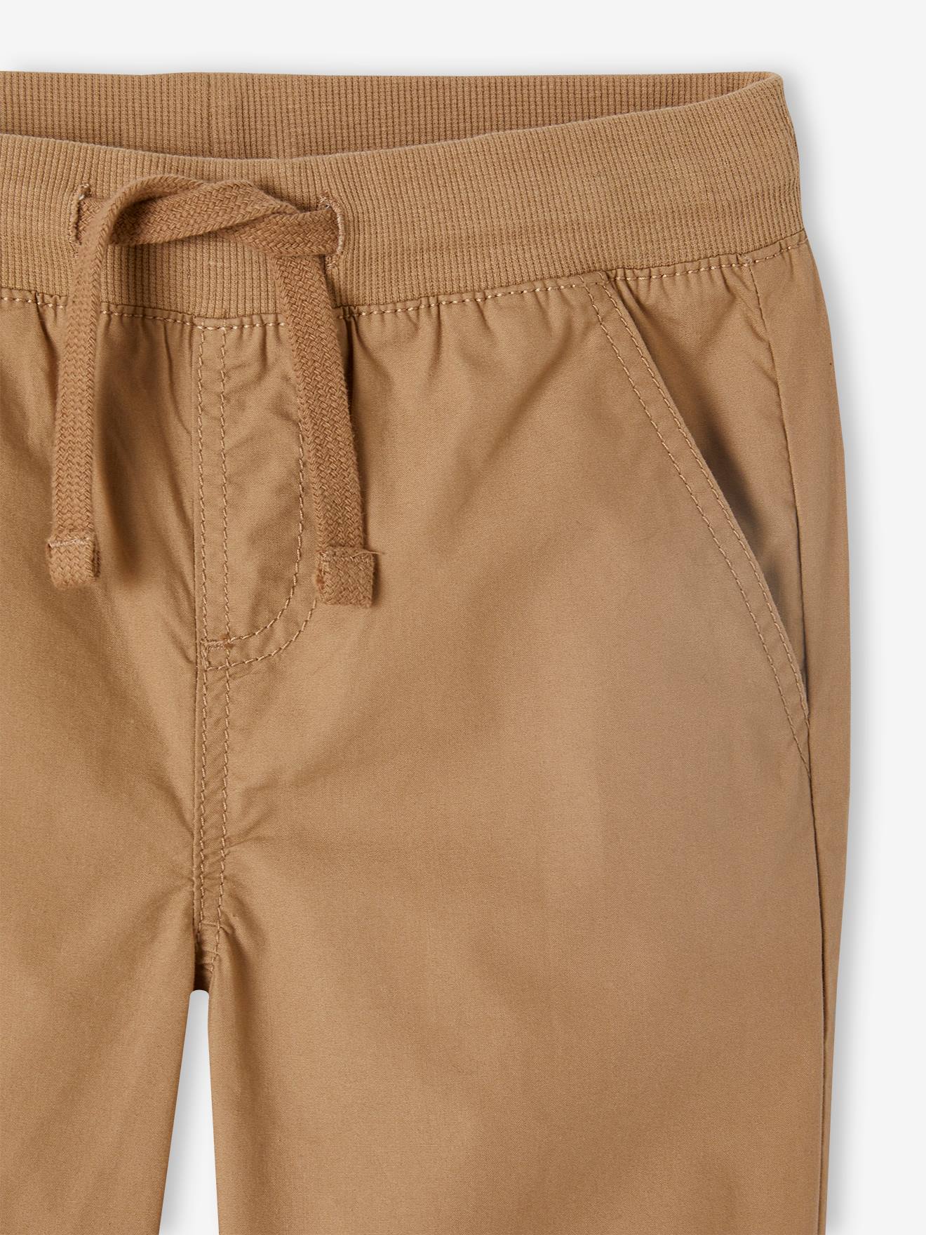 Vertbaudet Jungen 3/4-Shorts mit verstellbarer Länge - olivgrün