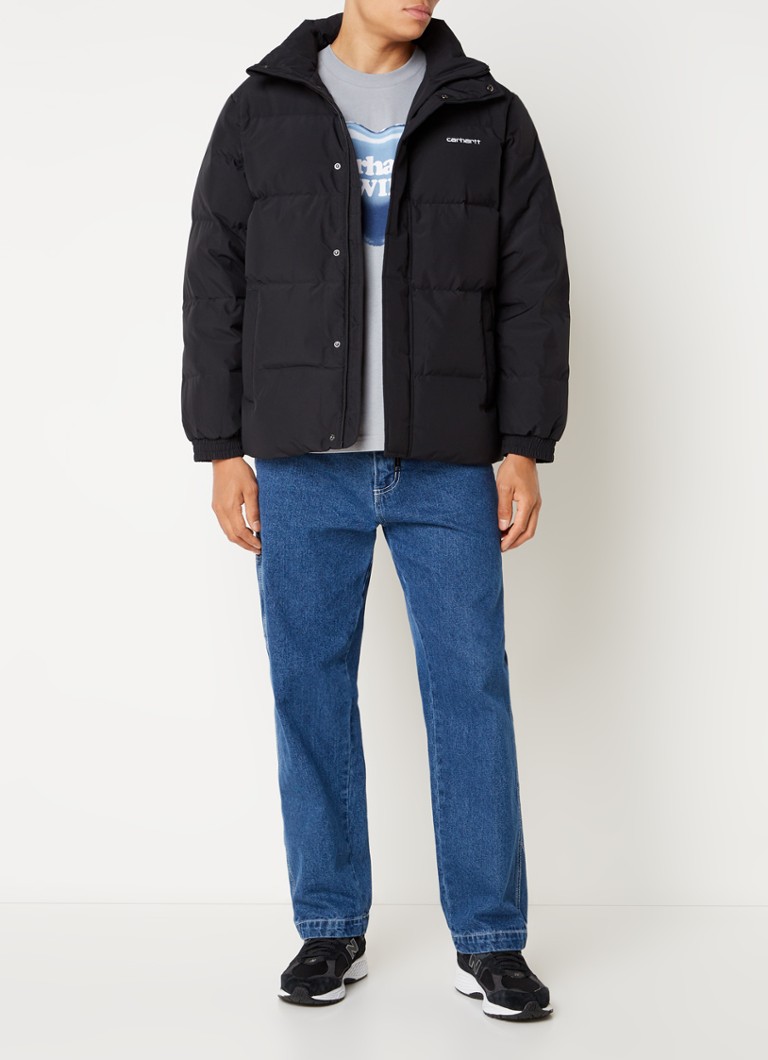 Péřová bunda Carhartt WIP Danville s logem a péřovou výplní