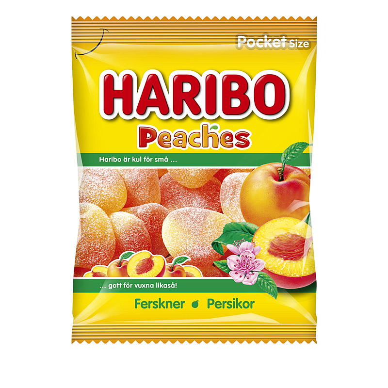 Haribo Fersken 80 g Haribo