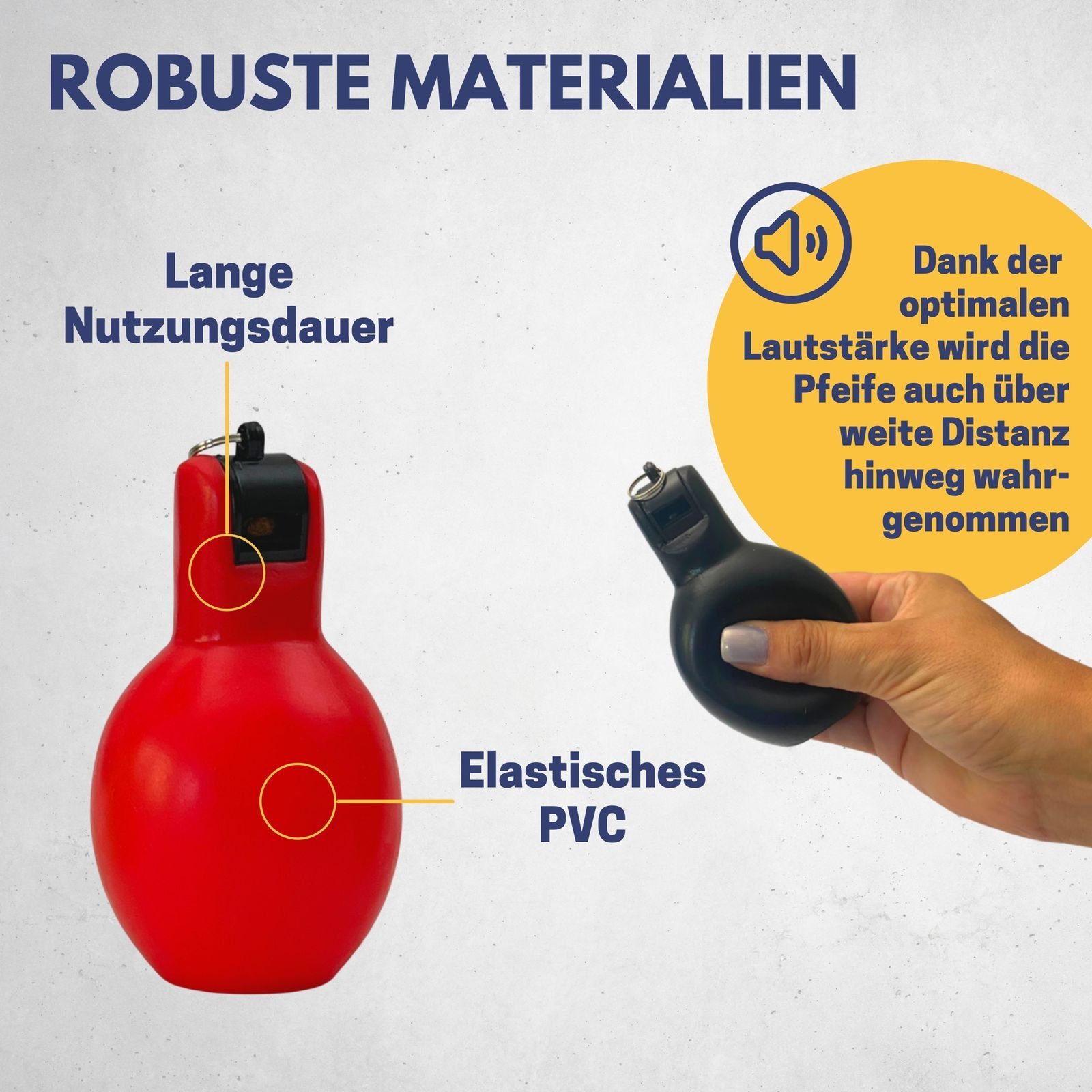 Best Sporting Handpfeife Best Sporting Handpfeife Set I hochwertige Schiedsrichterpfeife I Trainerpfeife schwarz + rot I Fußball-Pfeife für Kinder I robuste Sportpfeife I Trainer Pfeife I Pfeife Sport