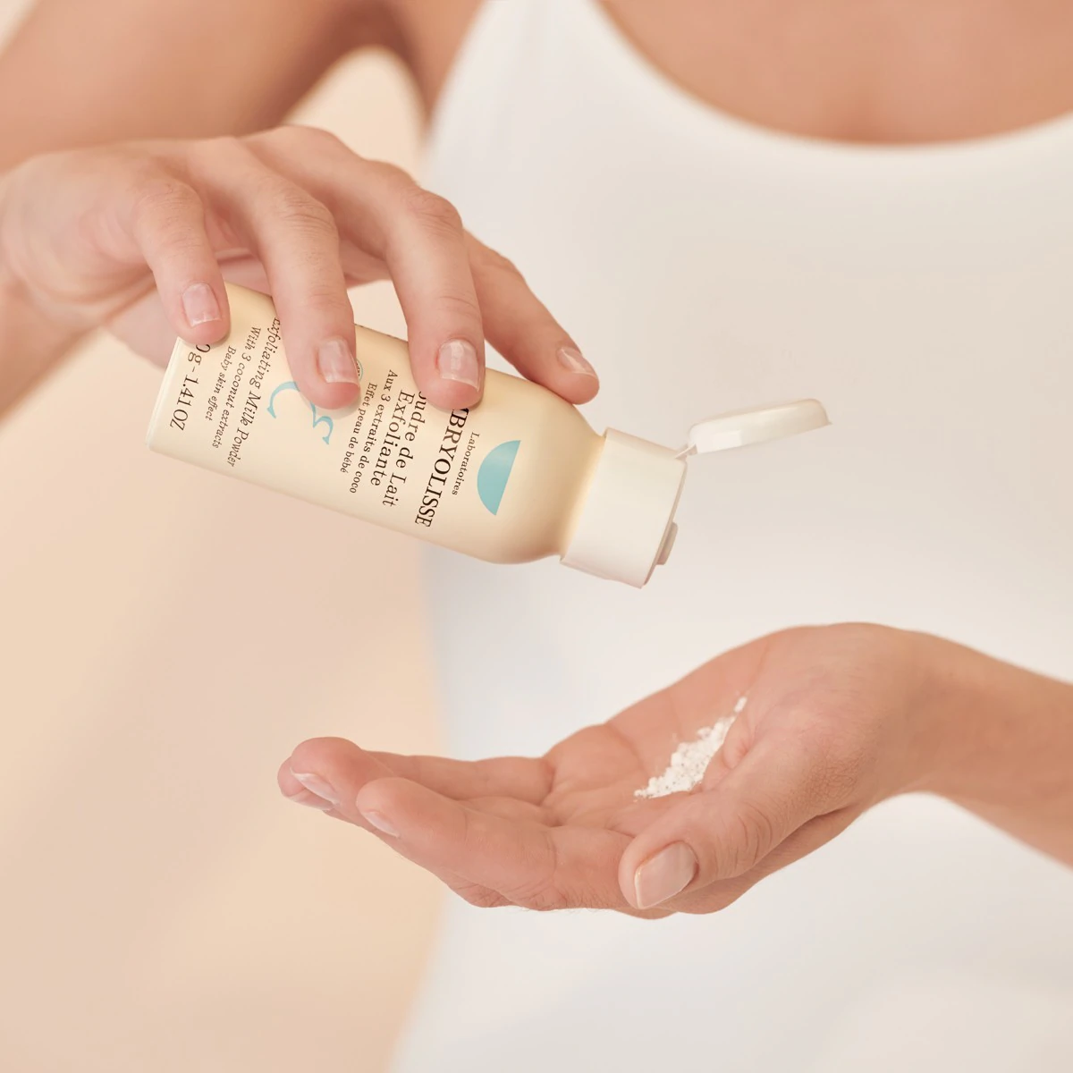 Leite em pó esfoliante Embryolisse