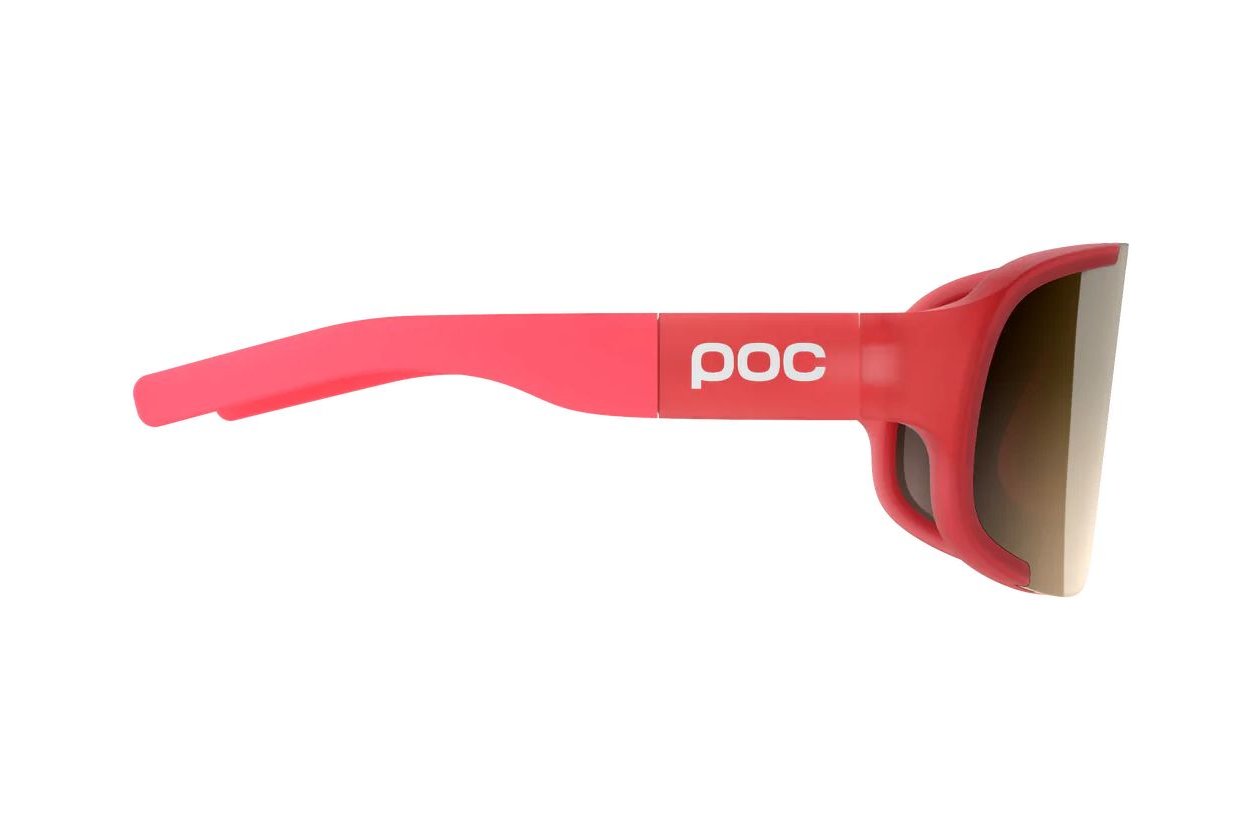 POC Aspire Mid - Ammolite Coral Translucent/Brown/Silver Mirror