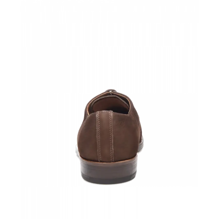 Heinrich Dinkelacker - Businessschuhe Derby LUZERN PLAIN BD Nubukleder - braun
