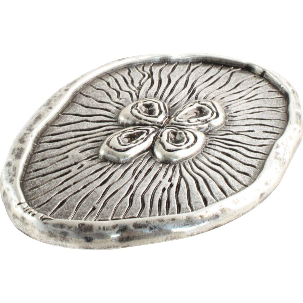 BELTINGER Gürtelschnalle Koralle 4,0 cm - Buckle Wechselschließe Gürtelschließe 40mm - Gürtel b