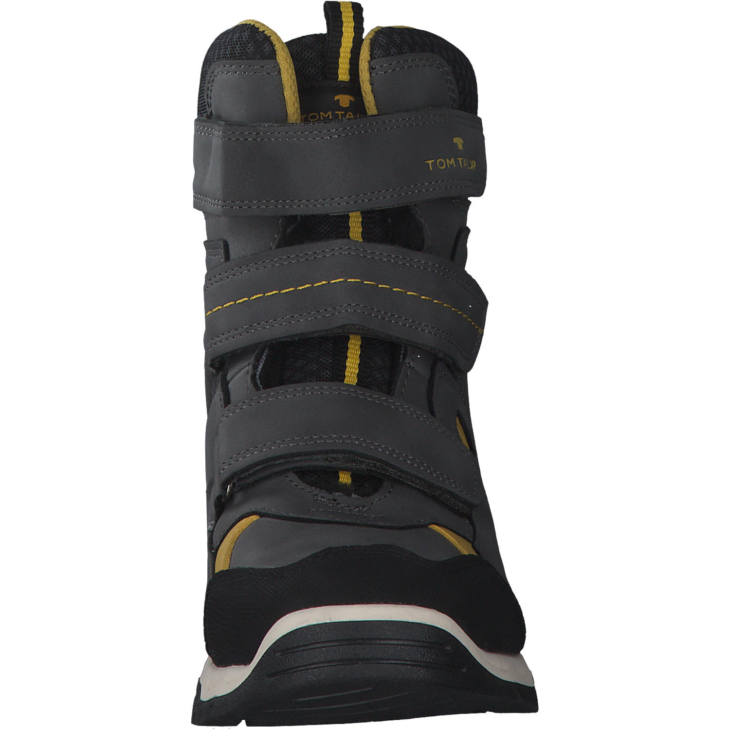 Tom Tailor 4272004 , Winterstiefel, Herren, coal-black-yellow