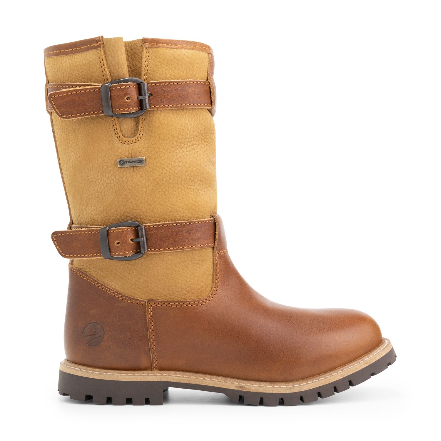 Travelin' Sweden cognac Damen Outdoorstiefel