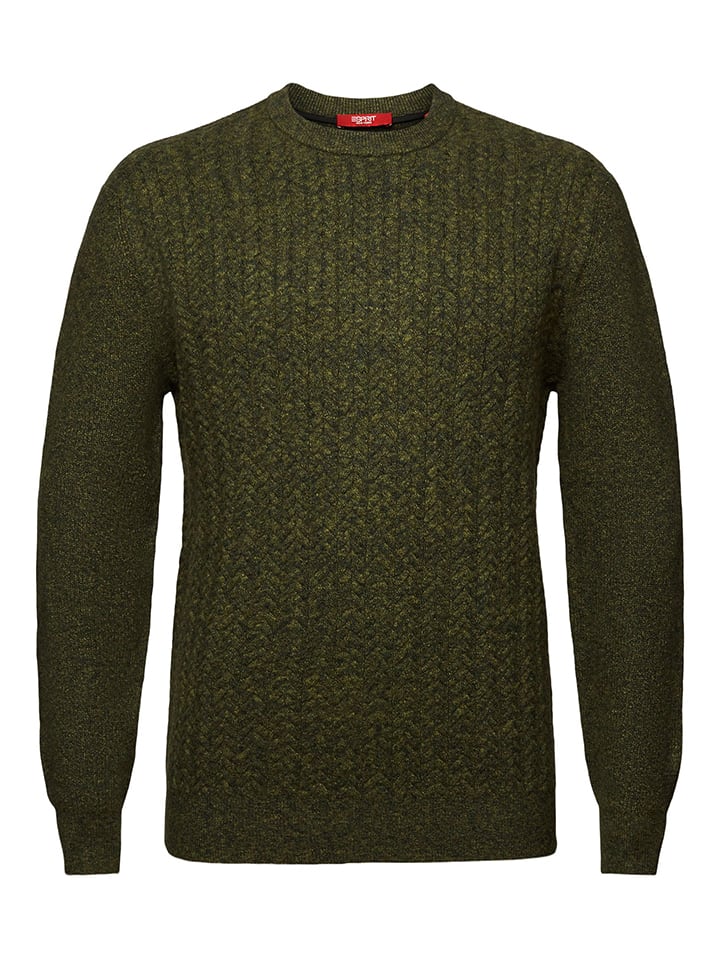 ESPRIT Pullover in Khaki günstig kaufen