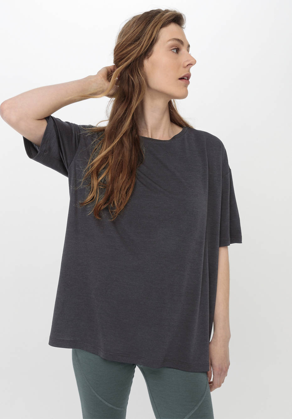 Shirt ACTIVE FUNCTIONAL aus Bio-Merinowolle mit Seide