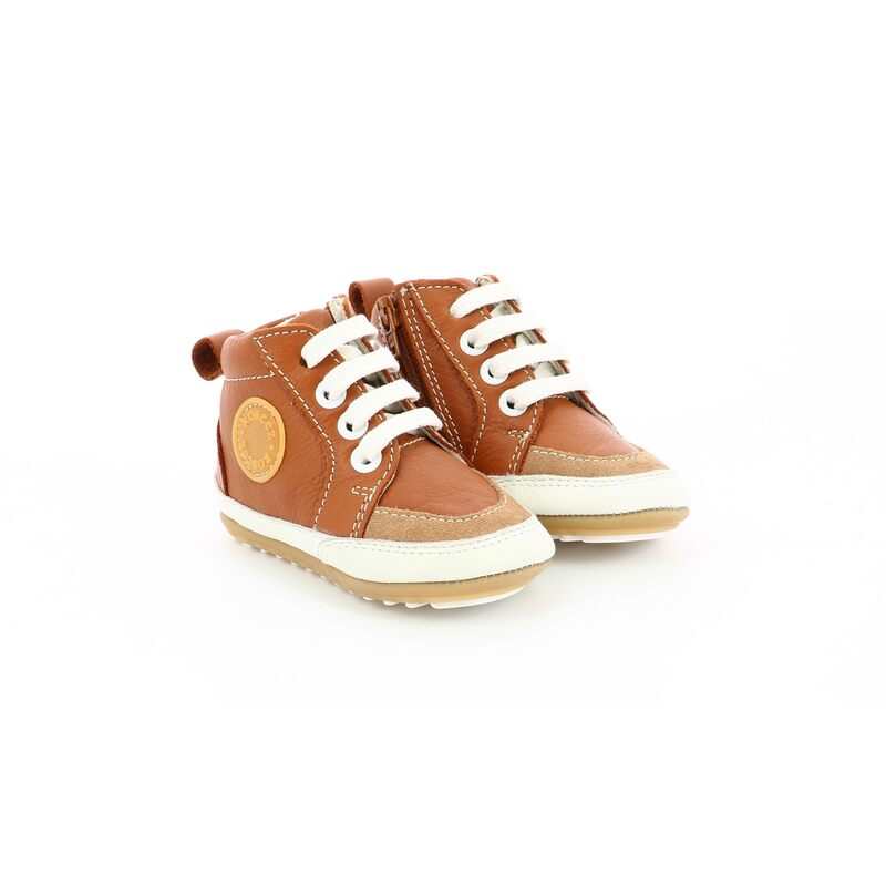 Sneakers hautes cuir Migo