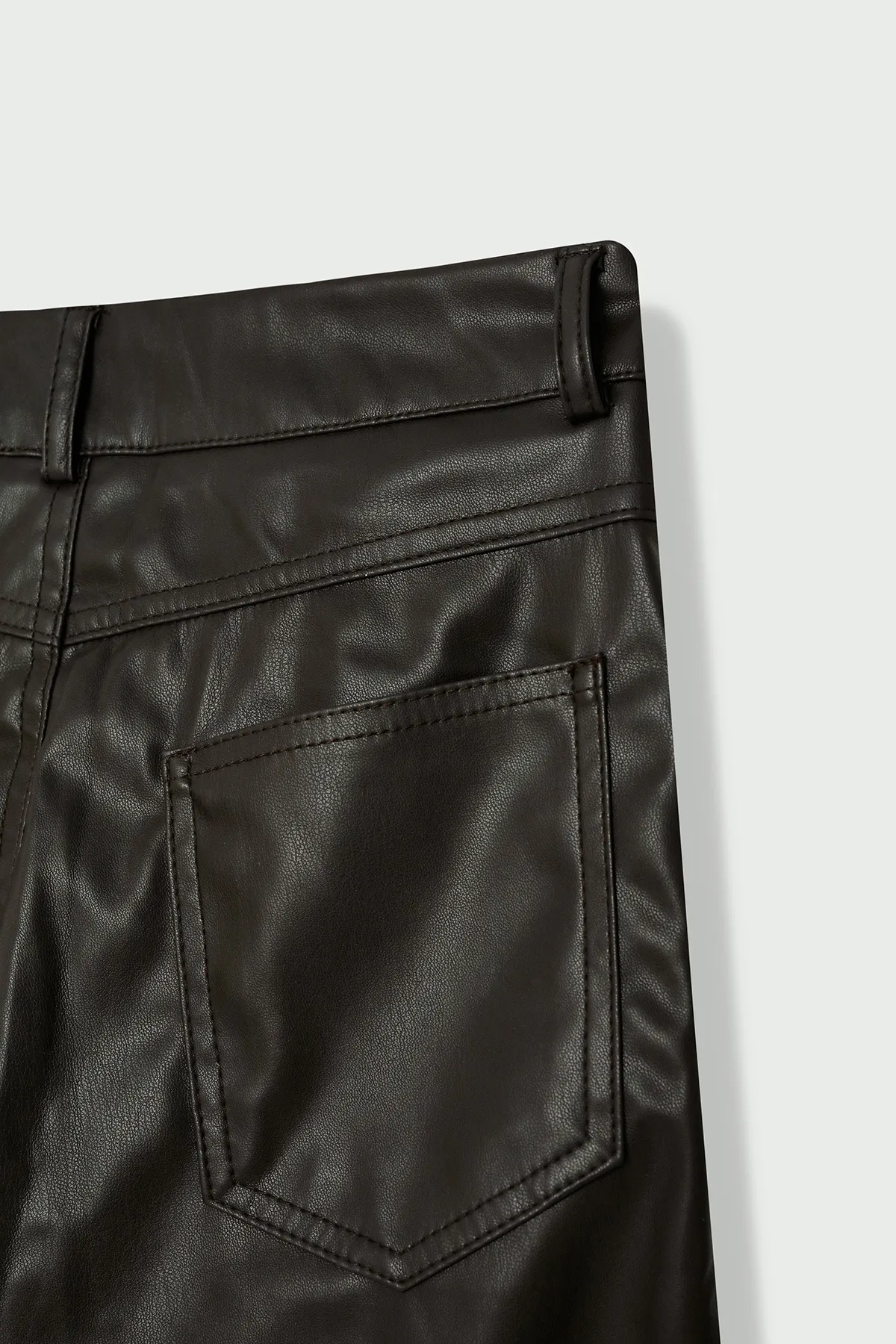 VATKALI  Lederhose Dunkelbraun
