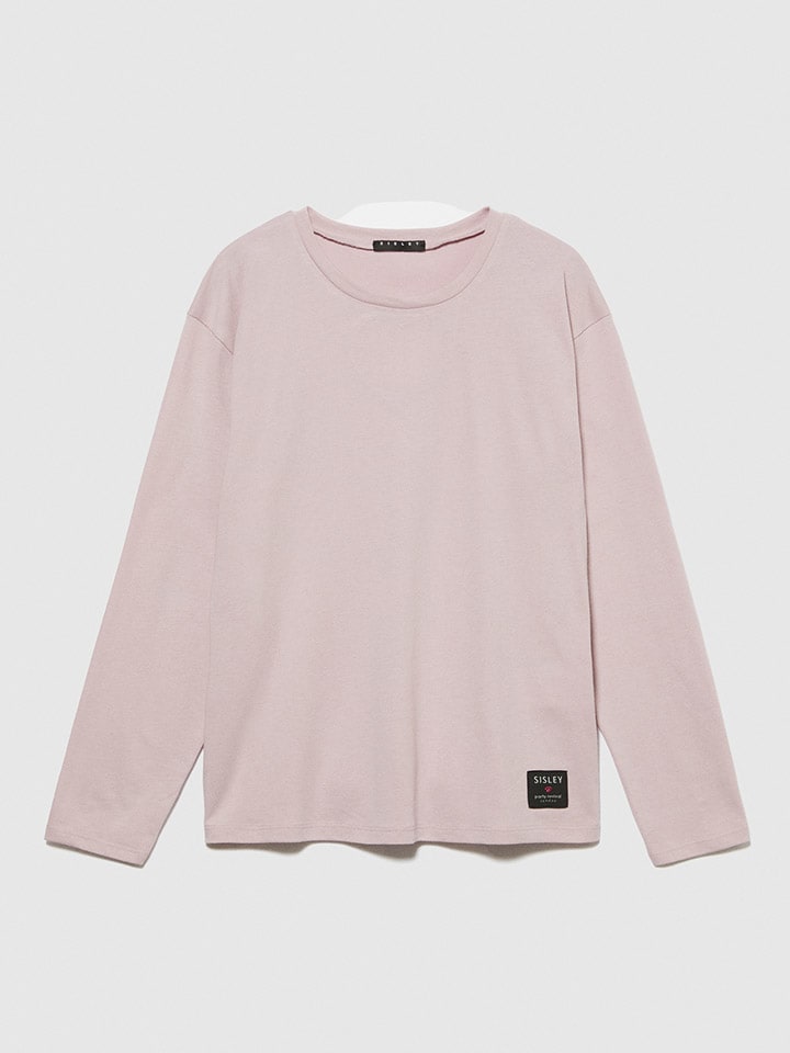 Sisley Longsleeve in Rosa günstig kaufen
