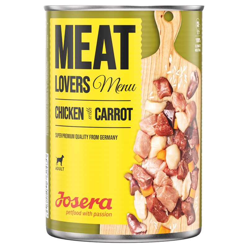 Sparpaket Josera Meatlovers Menü 12 x 400 g