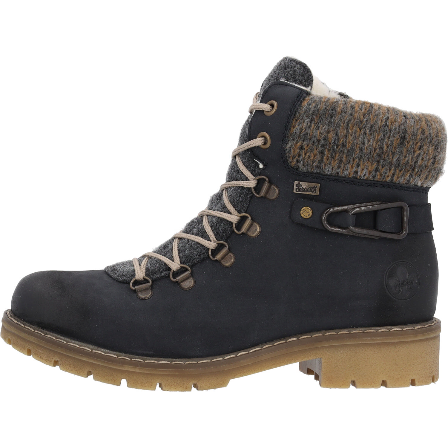 Rieker Y9131, Stiefeletten, Damen, blau blue