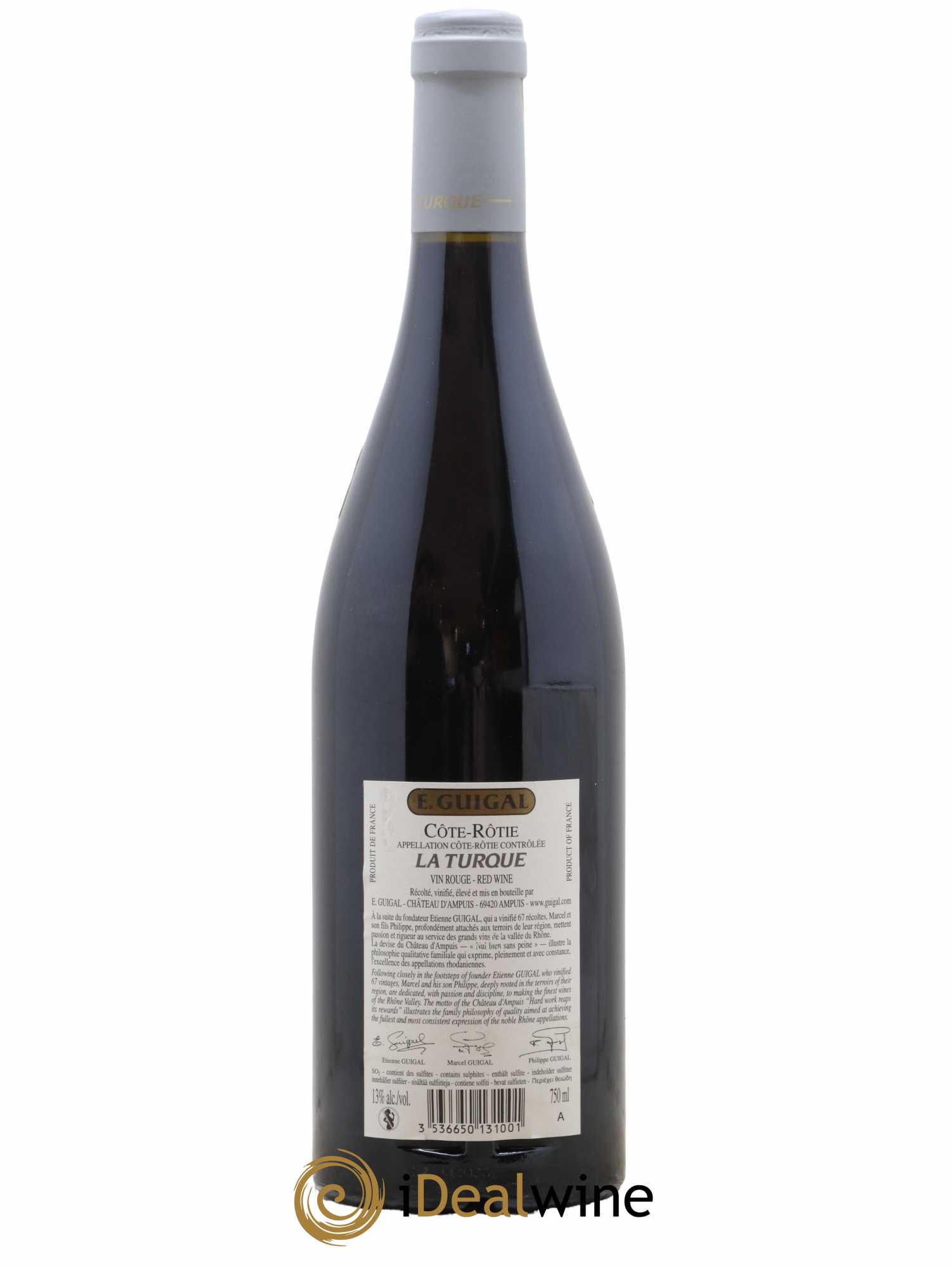 Côte-Rôtie La Turque Guigal  2007 - Lot de 1 Bouteille