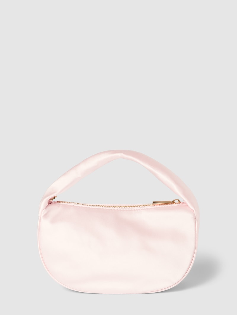 Handtasche mit Label-Detail Modell 'Gidth' in rosa