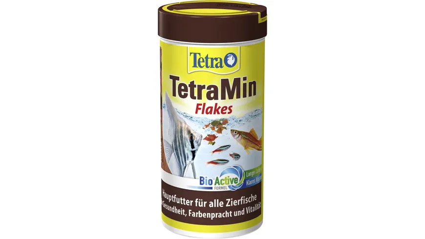 Tetra Min Flakes Fischfutter 250 ml