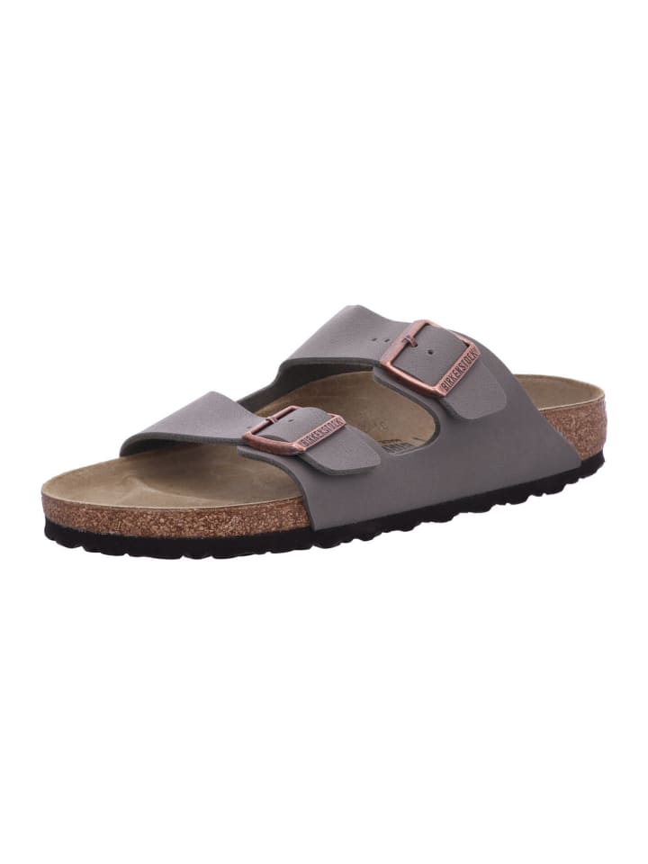 Birkenstock Pantolette in grau günstig kaufen