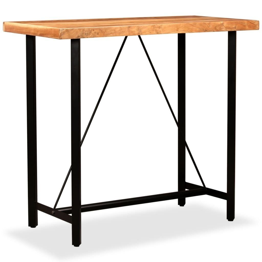 möbelando Stehtisch 295445 (LxBxH: 120x60x107 cm), aus Massivholz in Akazie