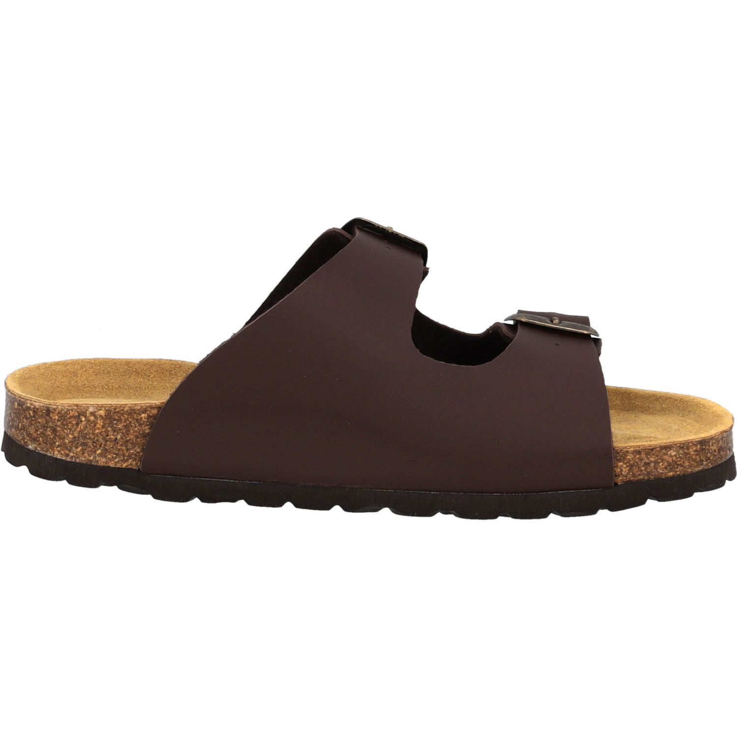 Palado Kids Korfu B Basic, Pantoletten, Kinder, Dunkelbraun/Schwarz