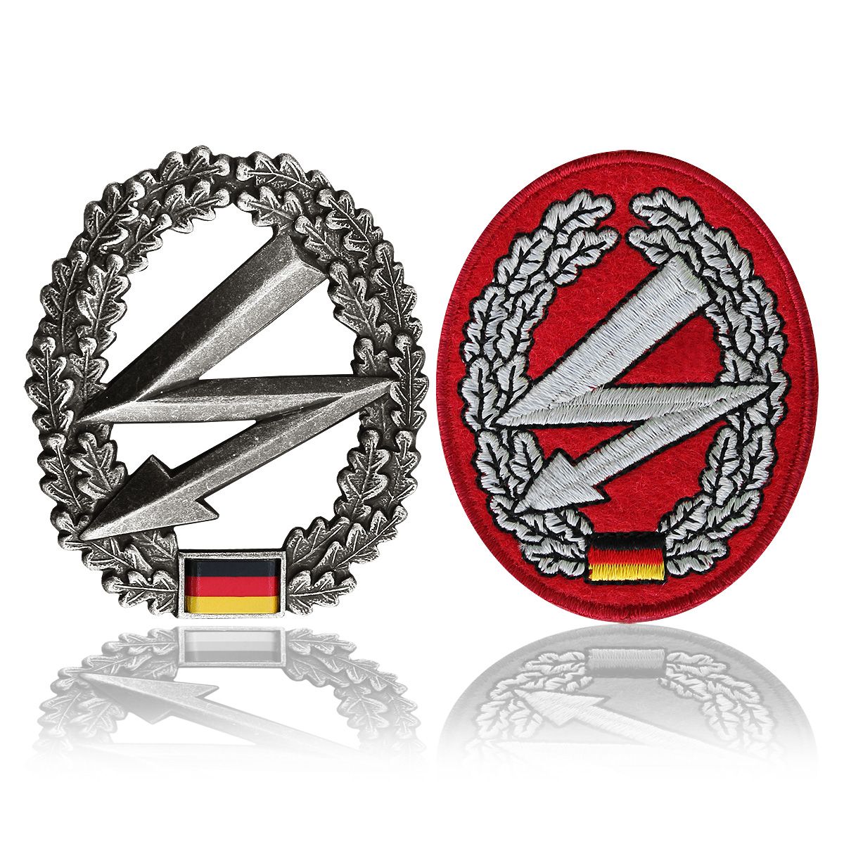 BW Barettabzeichen Fernmeldetruppe