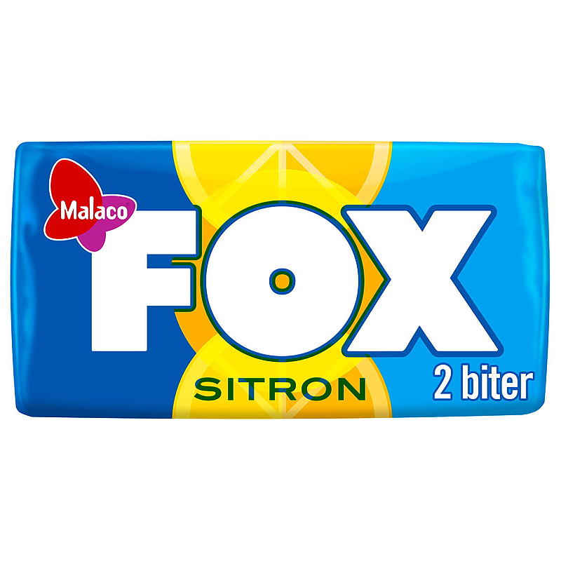 Malaco Fox sitron 15 g